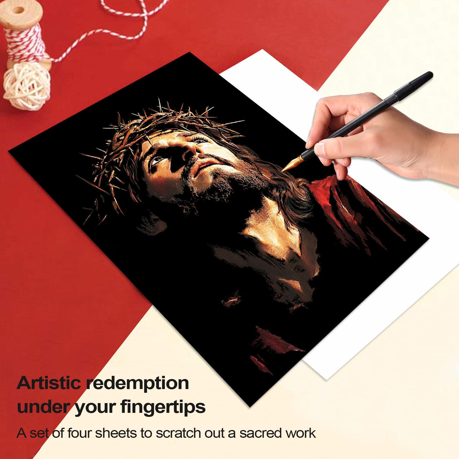 หนังสือภาพวาดพระเยซู 1 ชุดศิลป - Art Craft Book บทวิจารณ์และราคา
