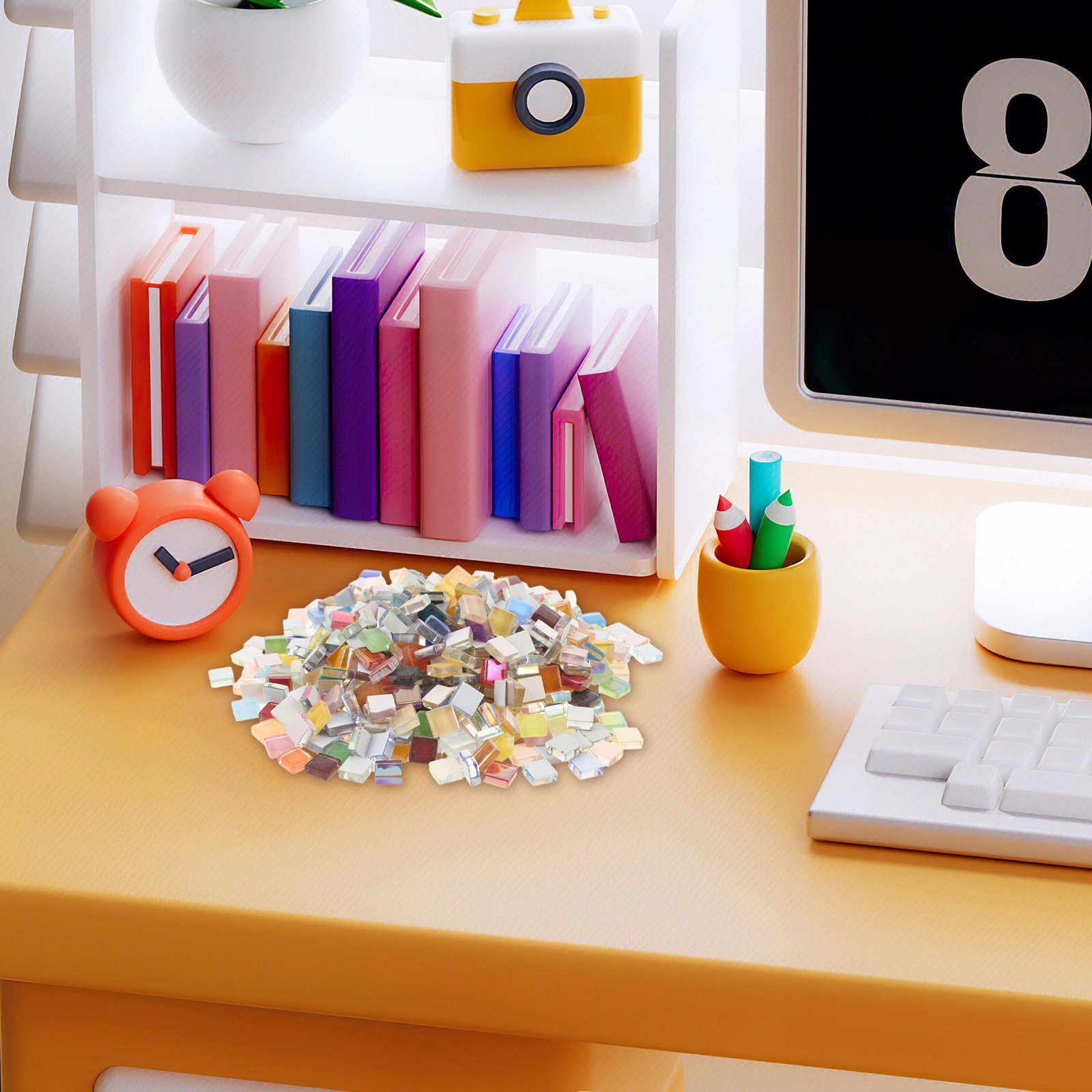 ชุดวัสดุกระเบื้องโมเสกแก้ว 450 - Art Craft Kits For Kids บทวิจารณ์และราคา