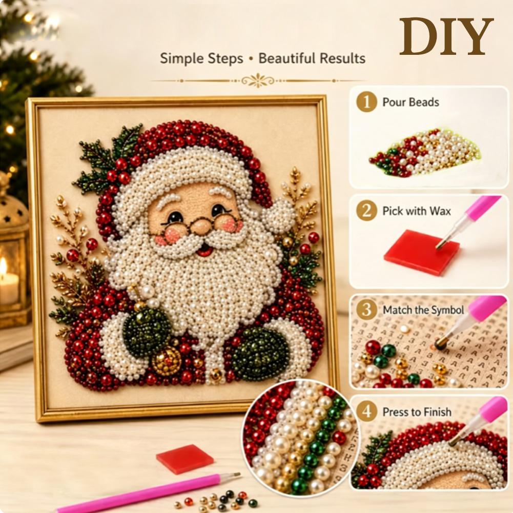ชุดงานฝีมือ DIY ภาพปักลูกปัดรู - Art Craft For Christmas บทวิจารณ์และราคา