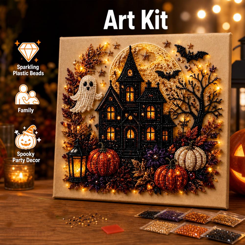 ชุดงานฝีมือเพ้นท์เพชร 3D ลายผี - Art Craft Halloween บทวิจารณ์และราคา