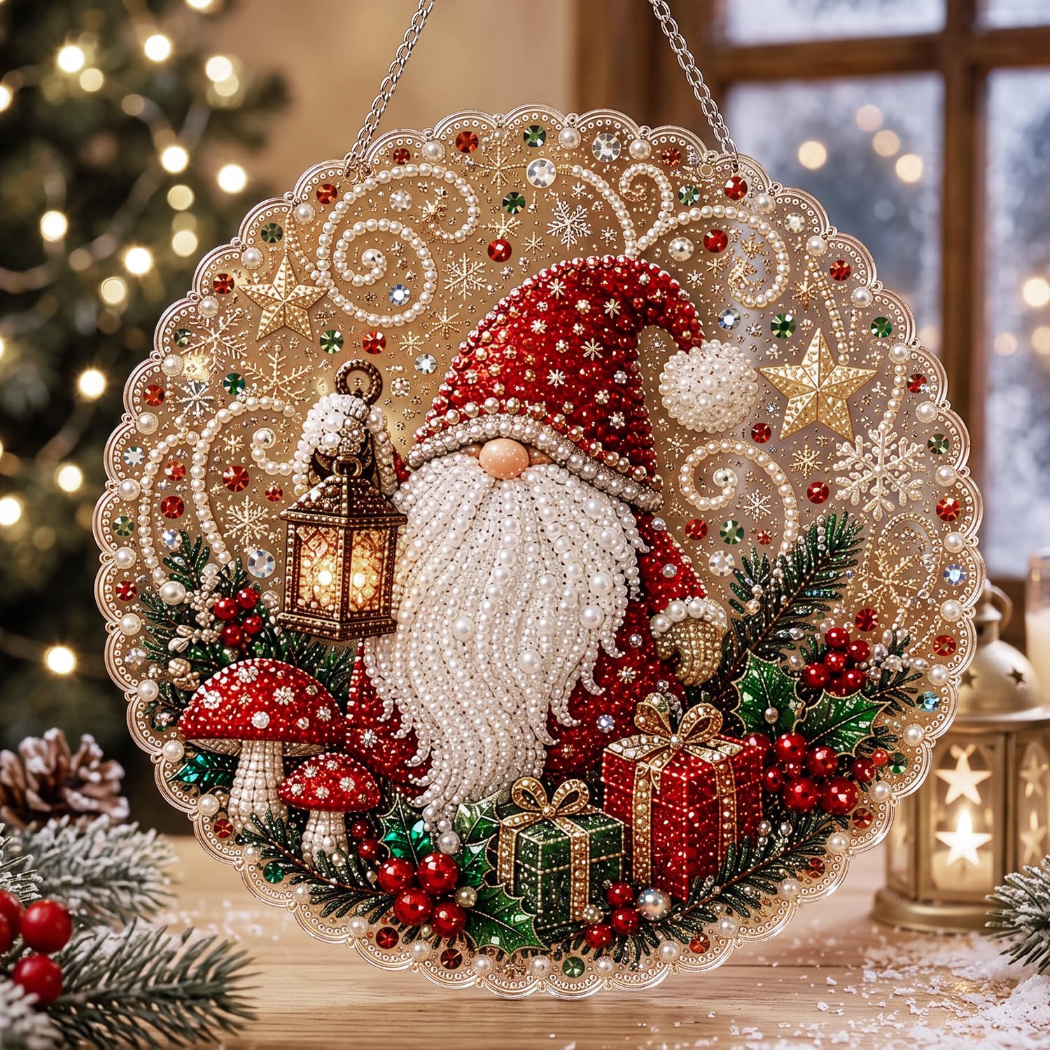 ชุดอุปกรณ์ตกแต่งบ้านด้วยภาพเพช - Art Craft For Christmas บทวิจารณ์และราคา