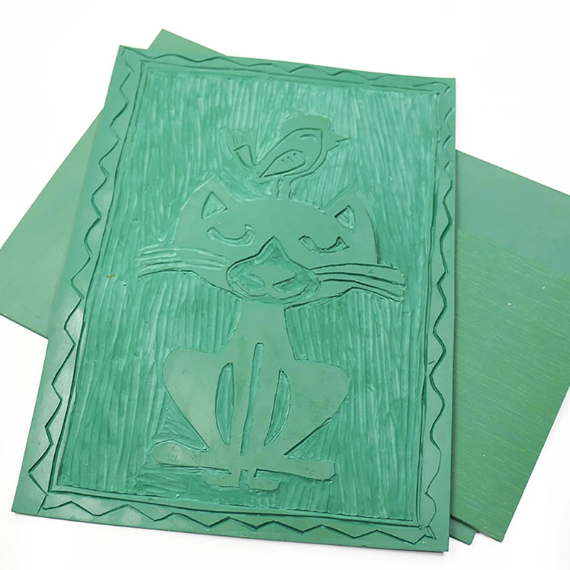 ชุดอุปกรณ์ทำตรายางแกะสลัก แผ่น - Lino Printing Block บทวิจารณ์และราคา