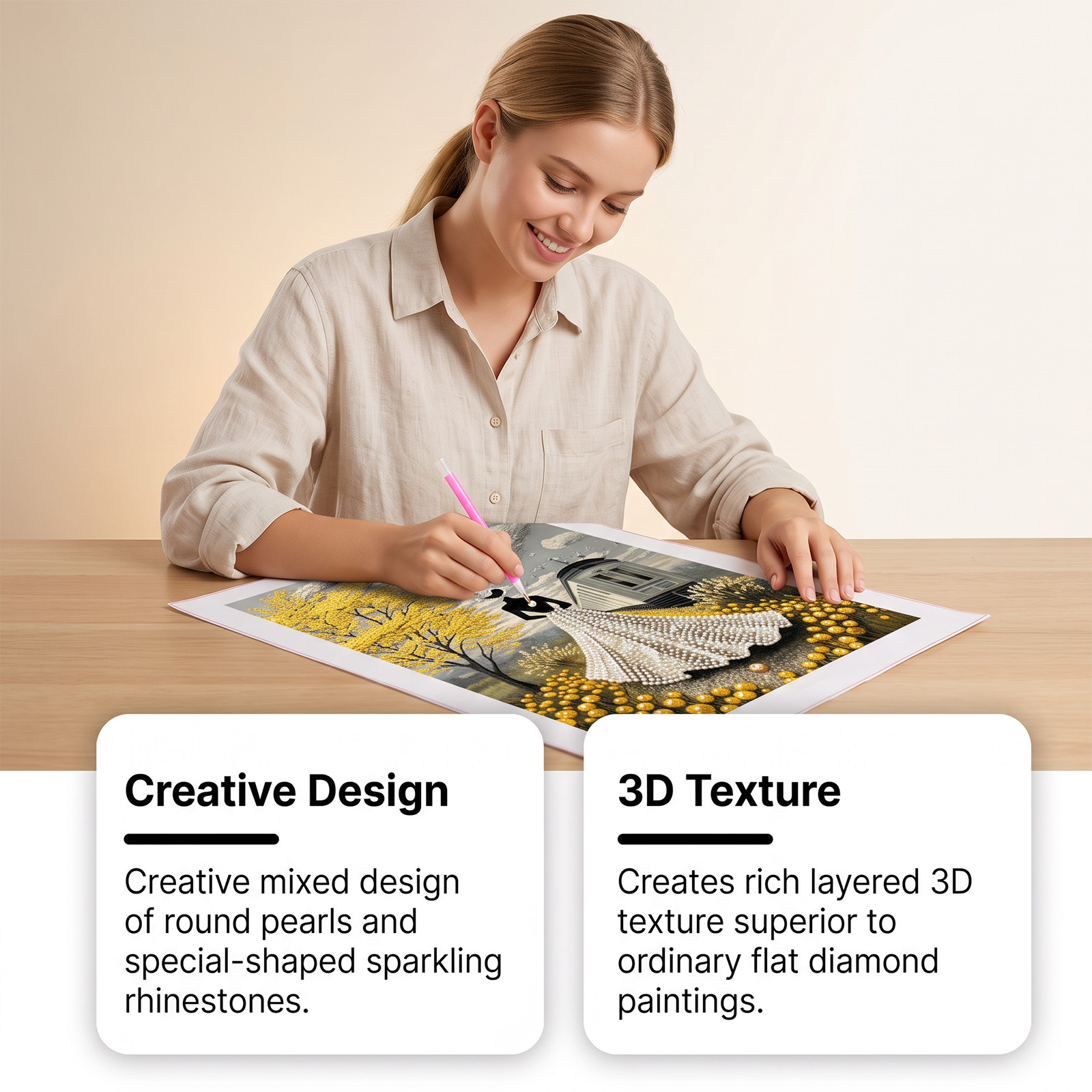 ชุดภาพเพชรซานตาคลอสสำหรับตกแต่ - Art And Craft For Xmas บทวิจารณ์และราคา