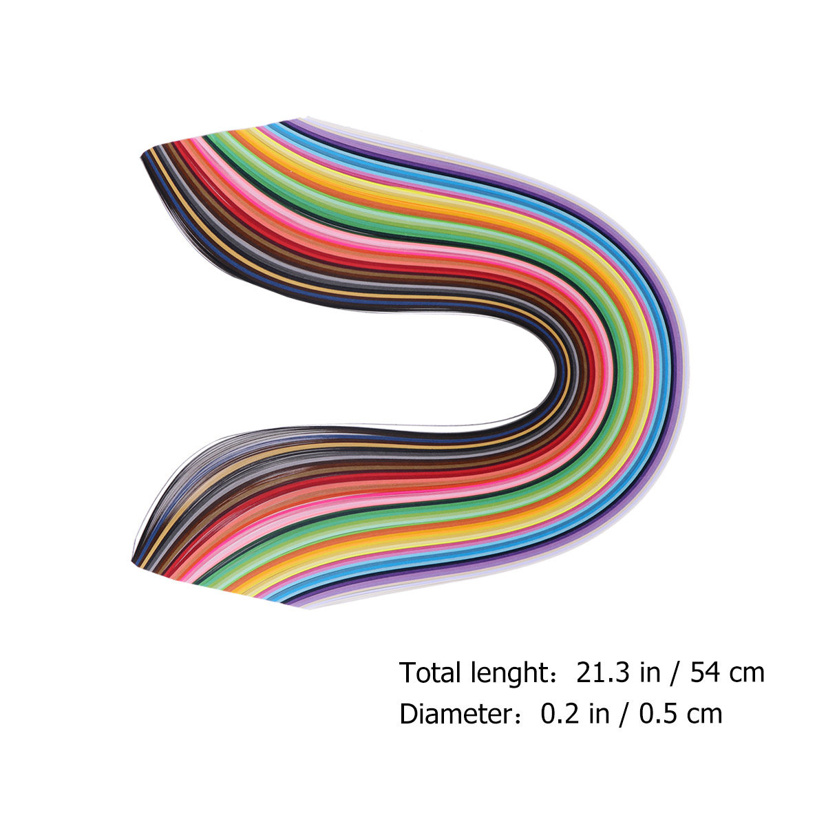 ชุดแถบกระดาษสำหรับงานควิลลิ่ง  - Quilling Paper Strips บทวิจารณ์และราคา
