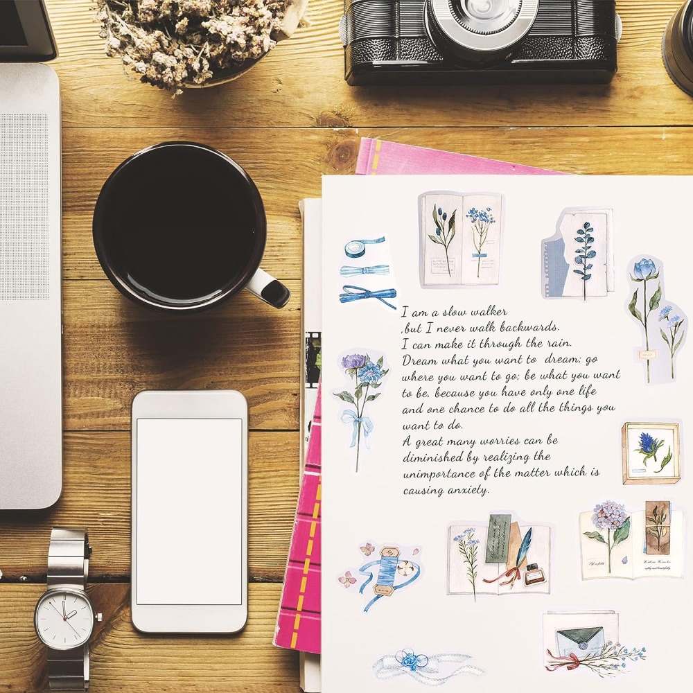 Stiker Buku kliping ลาเวนเดอร์ - Art Craft Journal บทวิจารณ์และราคา