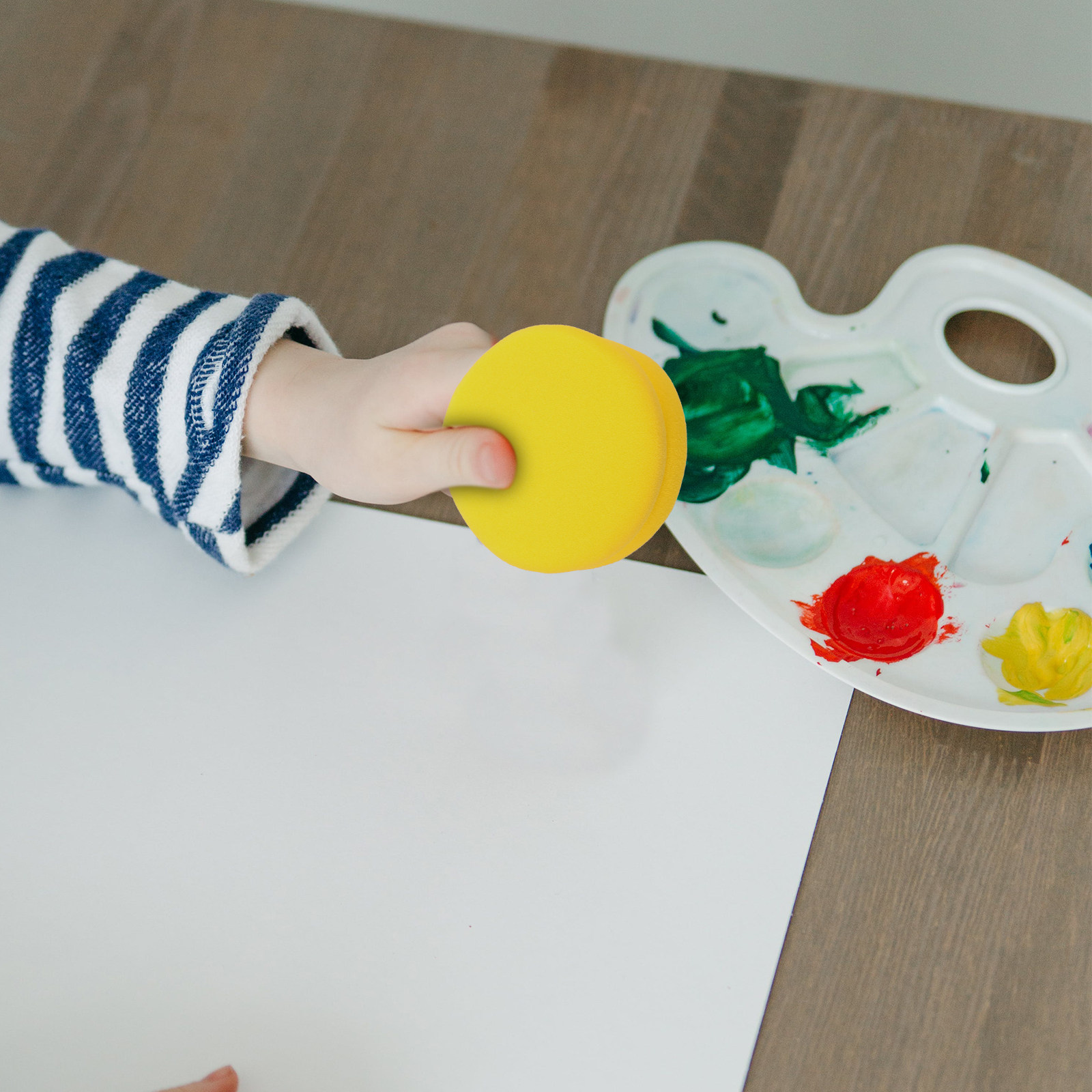 ชุดฟองน้ำวาดภาพสำหรับเด็ก 2 ชิ - Art Craft For Kindergarten บทวิจารณ์และราคา