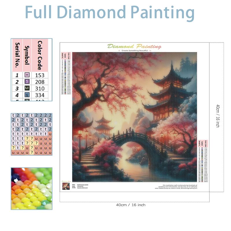 SDOYUNO DIY 5D ภาพวาดเพชรแบบเต - Art Craft Ideas With Paper บทวิจารณ์และราคา