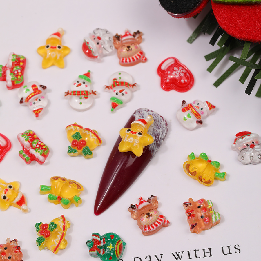 ชุดตกแต่งเล็บลายการ์ตูนคริสต์ม - Art And Craft For Xmas บทวิจารณ์และราคา
