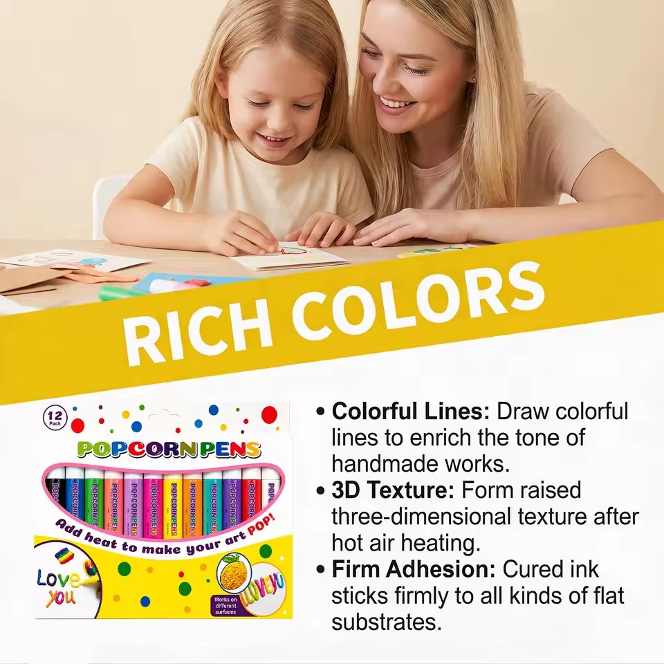 ชุดปากกาป๊อปคอร์นพองฟู, ชุดปาก - Art Craft Journal บทวิจารณ์และราคา