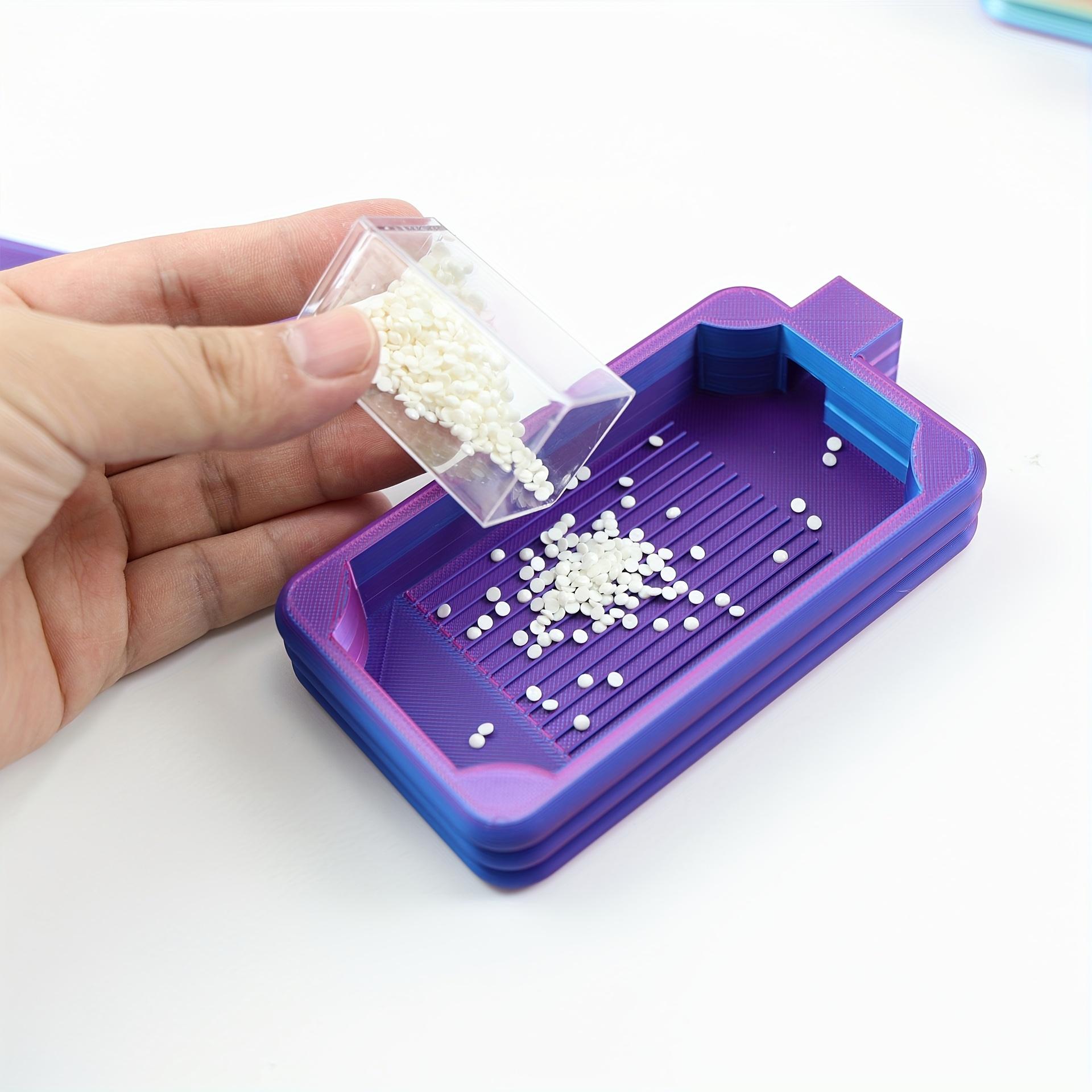 ถาดใส่เพชรหลากสีแบบใหม่พร้อมฝา - Diamond Painting Kit บทวิจารณ์และราคา