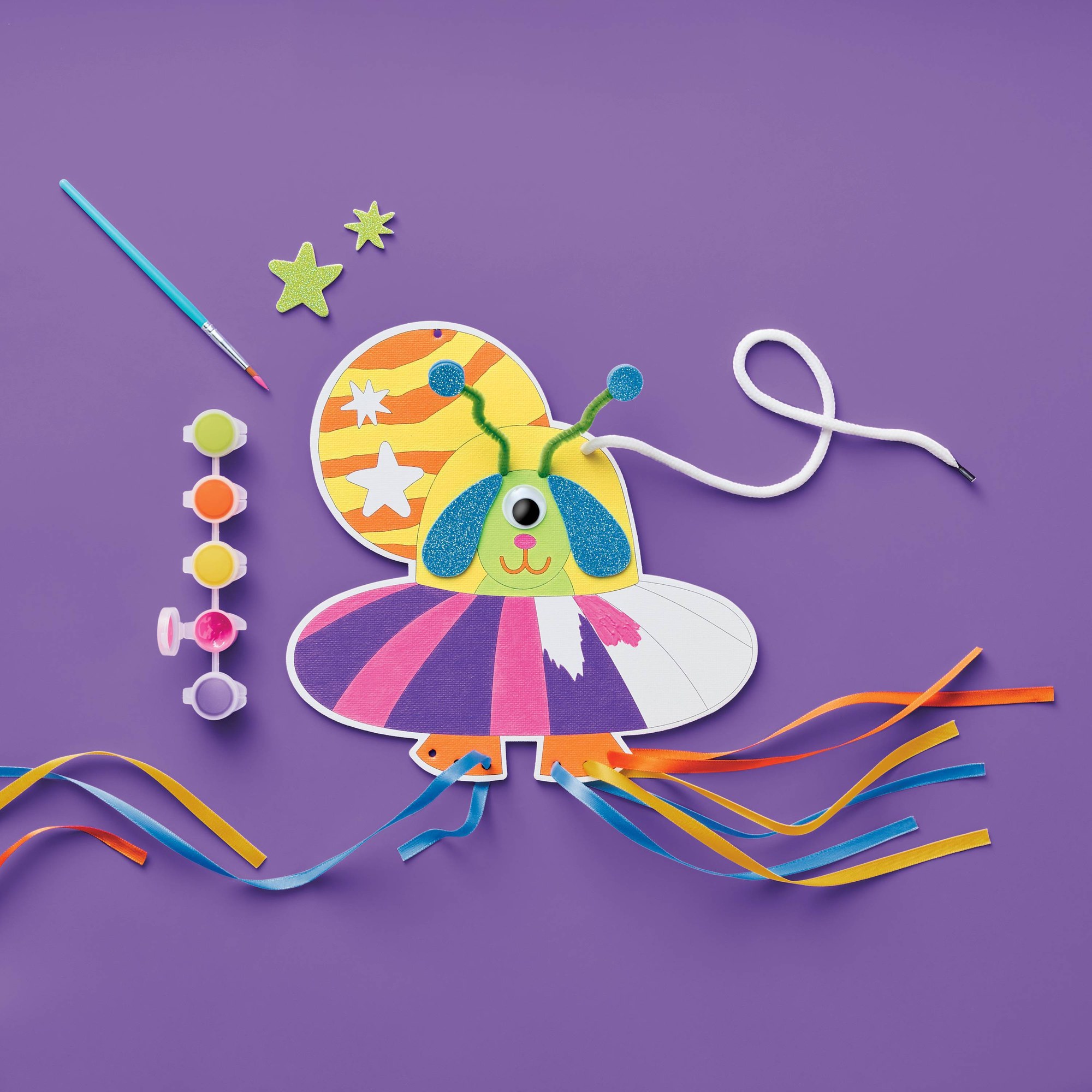 ชุดกิจกรรมงานฝีมือวาดภาพบนผ้าใ - Art Craft Kits For Kids บทวิจารณ์และราคา
