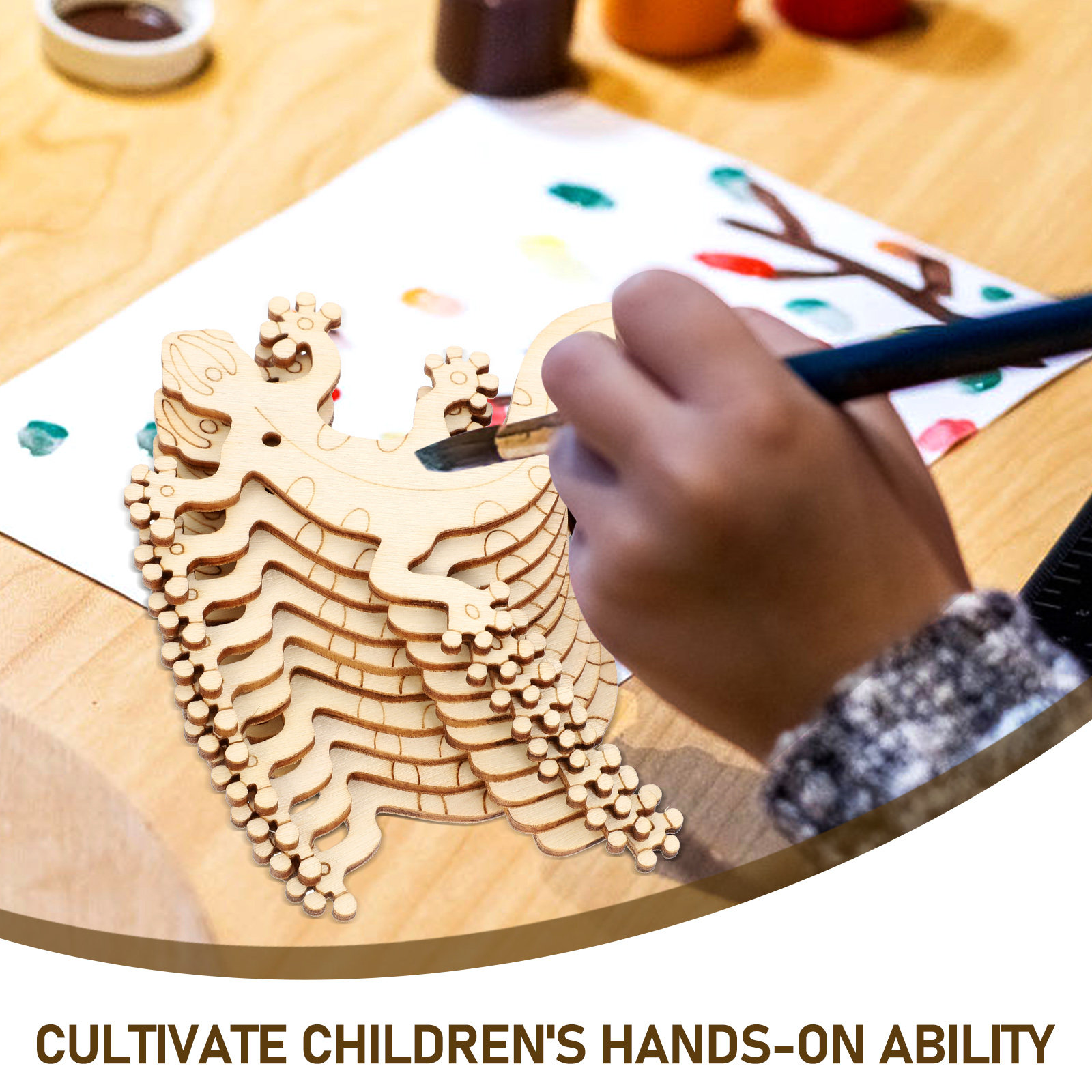 ชุดงานฝีมือไม้รูปแมลง 20 ชิ้น  - Art Craft For Kindergarten บทวิจารณ์และราคา