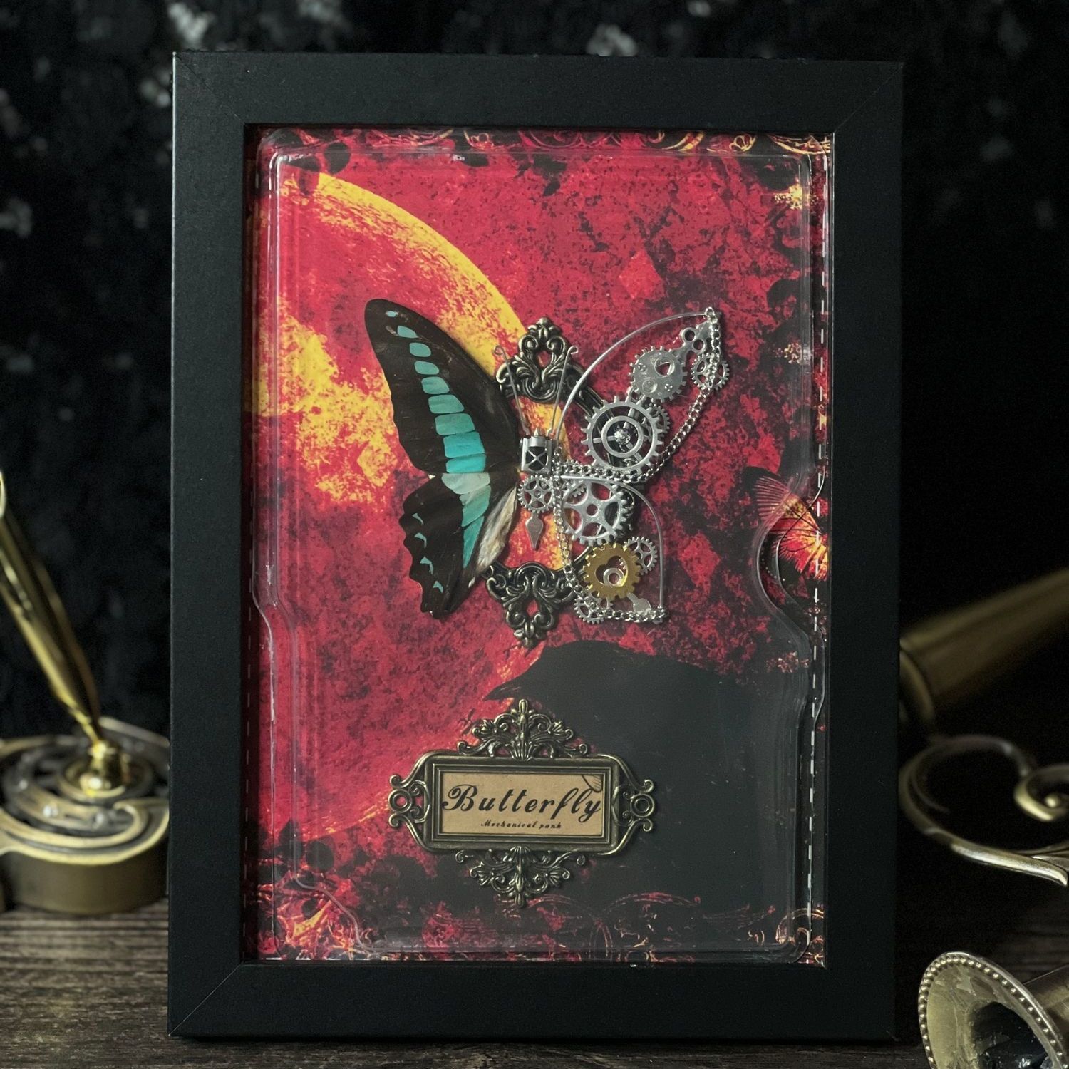 ชุด DIY กรอบรูปผีเสื้อสไตล์สตี - Art Craft In Paper บทวิจารณ์และราคา