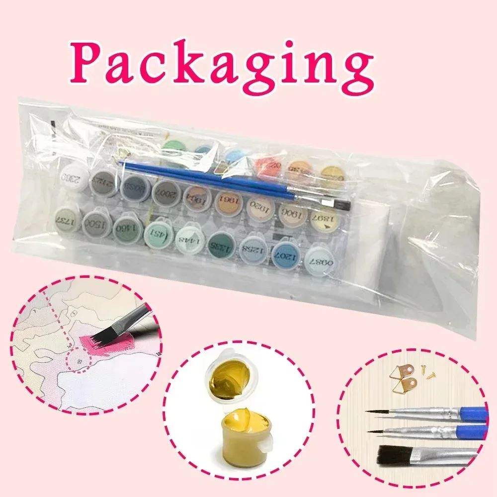 ชุดระบายสีตามตัวเลขสำหรับผู้ให - Art Craft Cat บทวิจารณ์และราคา