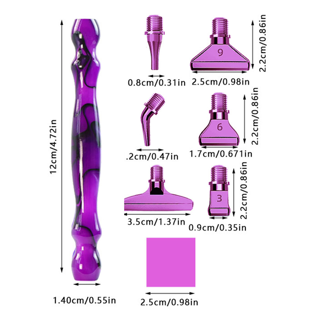 ชุดเครื่องมืออุปกรณ์เสริมปากกา - Diamond Painting Kit บทวิจารณ์และราคา