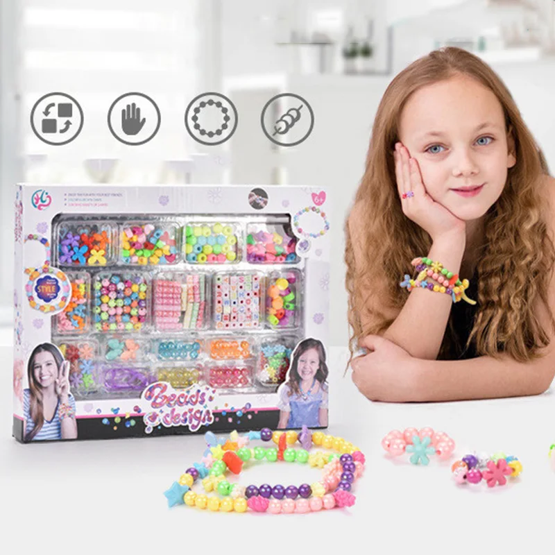 สาว DIY ชุดลูกปัดเครื่องประดับ - Art Craft Kits For Kids บทวิจารณ์และราคา