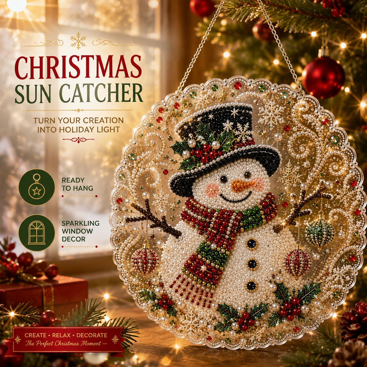 ชุดงานฝีมือ DIY ภาพเพชรประดับไ - Art Craft For Christmas บทวิจารณ์และราคา