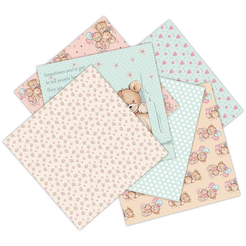 12 แผ่นหมีน้อย Scrapbooking กร - Art Craft Halloween บทวิจารณ์และราคา