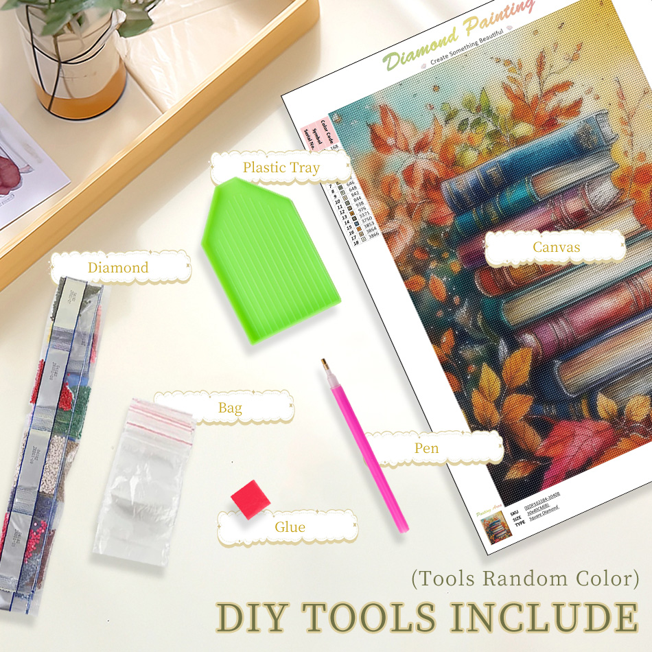 ชุดภาพวาดเพชร RUOPOTY The Blue - Art Craft Ideas With Paper บทวิจารณ์และราคา