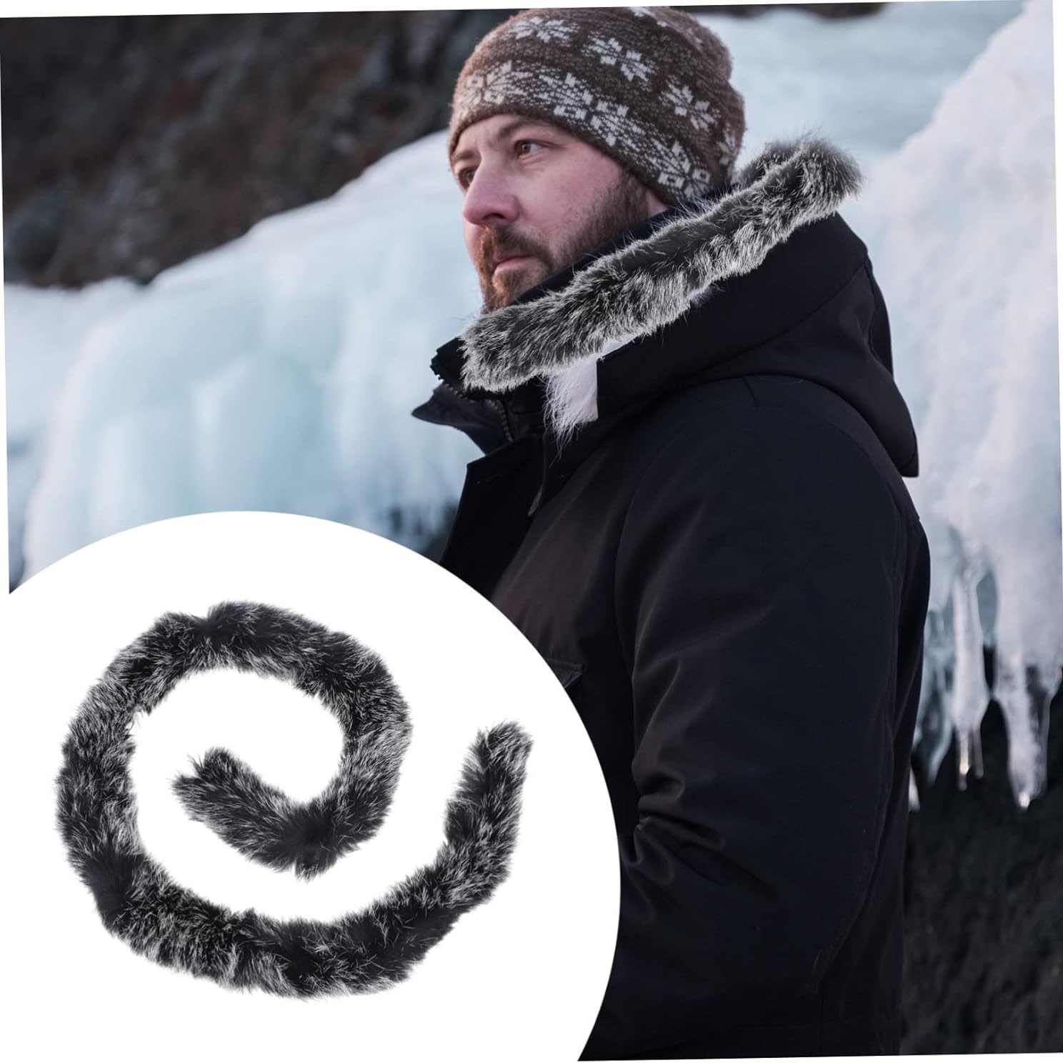 Faux FUR ริบบิ้น Mink Woolen แ - Art And Craft For Xmas บทวิจารณ์และราคา