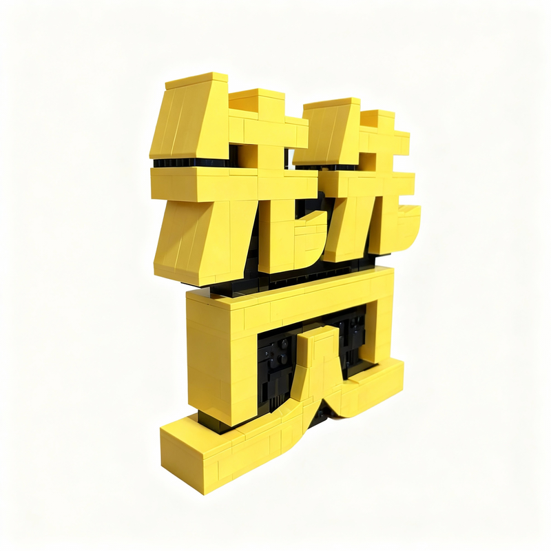 356 ชิ้น MOC Art โมเดลตัวอักษร - Art Craft Ideas For Christmas บทวิจารณ์และราคา
