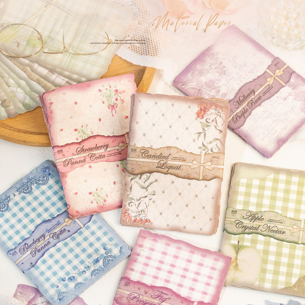 กระดาษสมุดภาพวินเทจ 30 แผ่น อุ - Art Craft Journal บทวิจารณ์และราคา