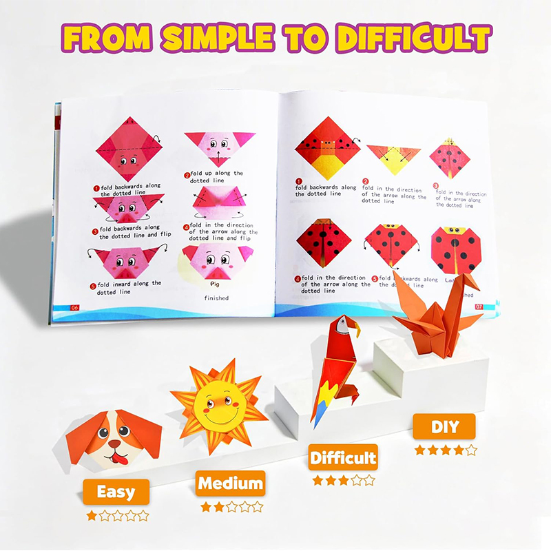 ชุดงานฝีมือกระดาษโอริกามิ หนัง - Art Craft In Paper บทวิจารณ์และราคา
