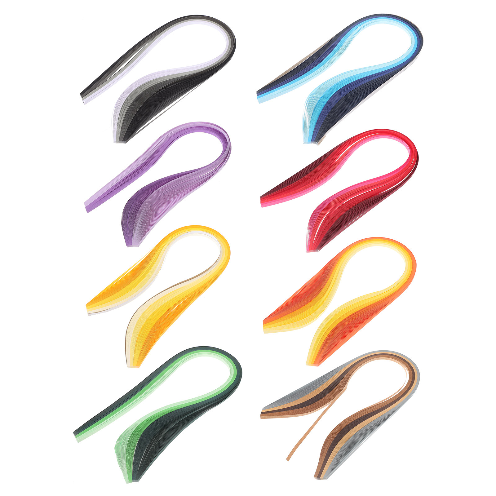ชุดอุปกรณ์งานฝีมือ DIY แถบกระด - Quilling Paper Strips บทวิจารณ์และราคา