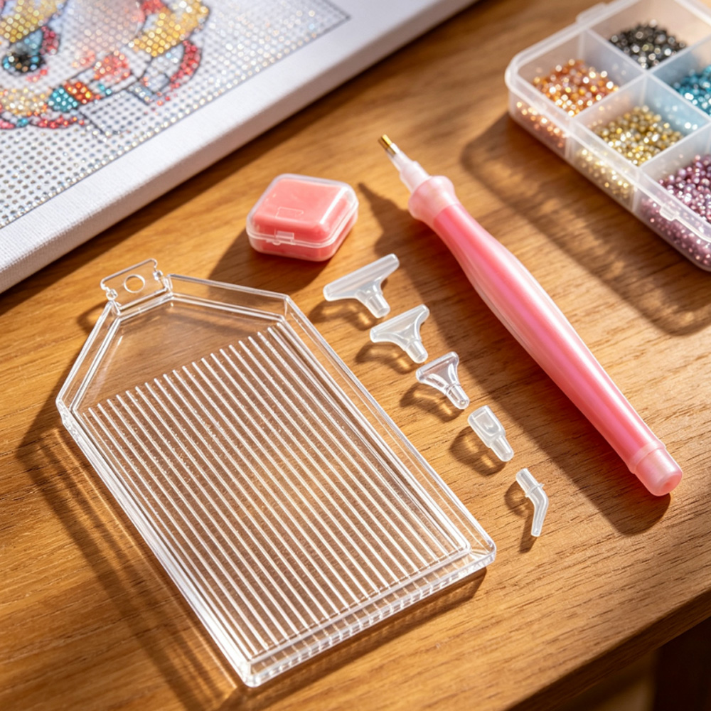 ชุดอุปกรณ์เพ้นท์เพชร ถาดใส่ปาก - Diamond Painting Kit บทวิจารณ์และราคา