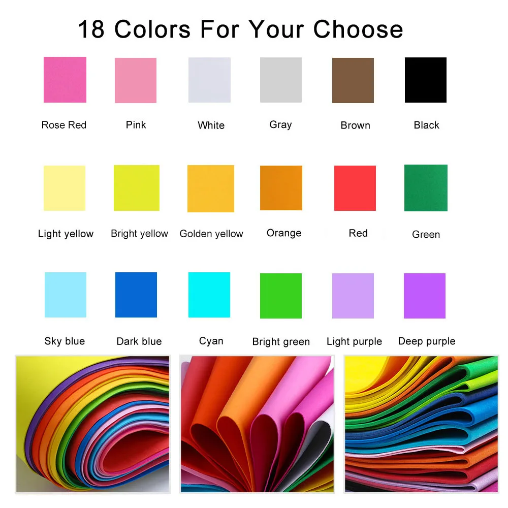 แผ่นโฟม EVA สีสันสดใส 18 สี หน - Art Craft Halloween บทวิจารณ์และราคา