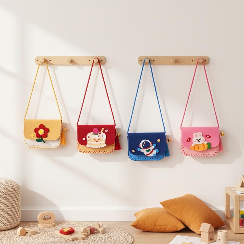 ชุดทำกระเป๋าผ้าสักหลาดสำหรับเด - Art Craft For Kindergarten บทวิจารณ์และราคา