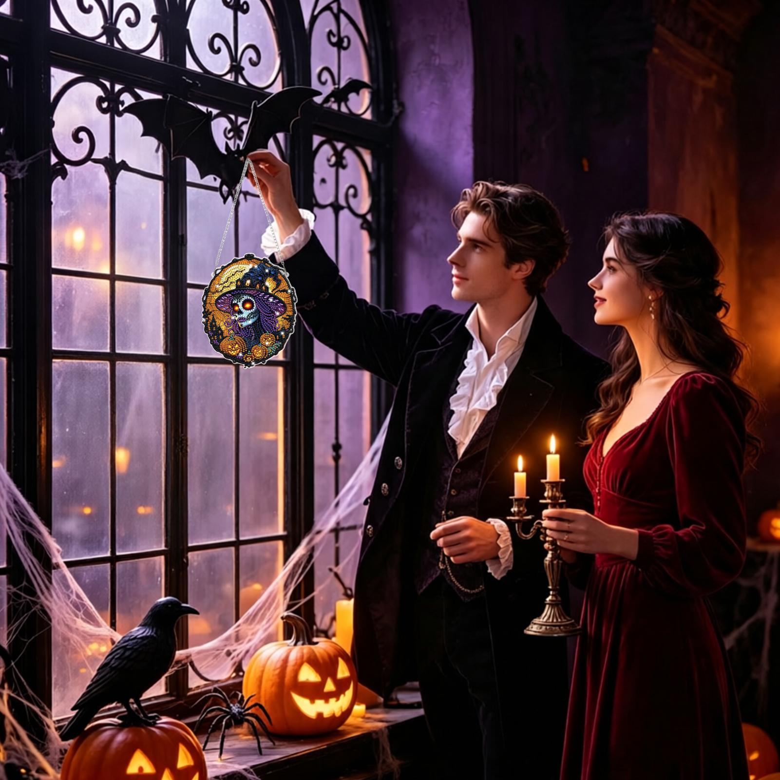ชุดอุปกรณ์วาดภาพด้วยคริสตัลลาย - Art Craft Halloween บทวิจารณ์และราคา
