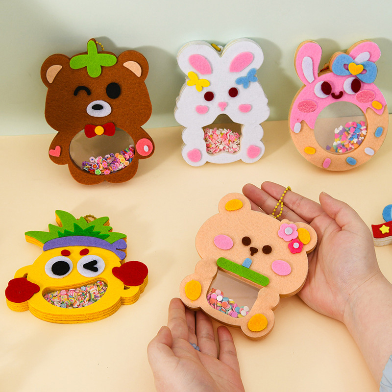 ชุดงานฝีมือ DIY จี้สัตว์เขย่าส - Art Craft Kits For Kids บทวิจารณ์และราคา