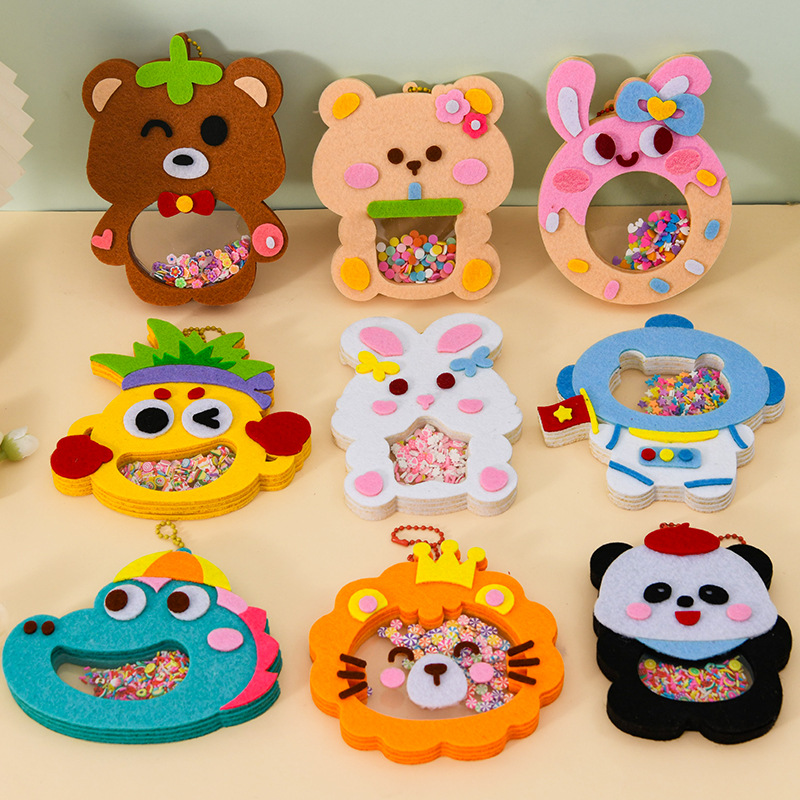 ชุดงานฝีมือ DIY จี้สัตว์เขย่าส - Art Craft Kits For Kids บทวิจารณ์และราคา