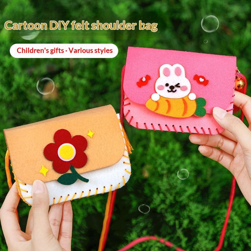 ชุดทำกระเป๋าผ้าสักหลาดน่ารัก ง - Art Craft For Kindergarten บทวิจารณ์และราคา