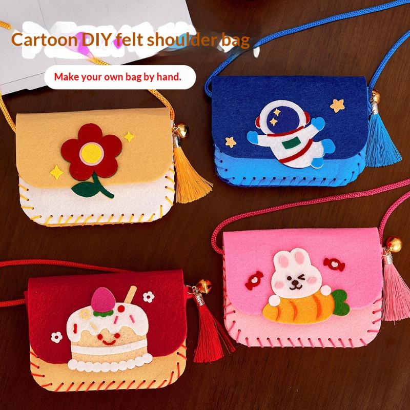 ชุดทำกระเป๋าผ้าสักหลาดน่ารัก ง - Art Craft For Kindergarten บทวิจารณ์และราคา