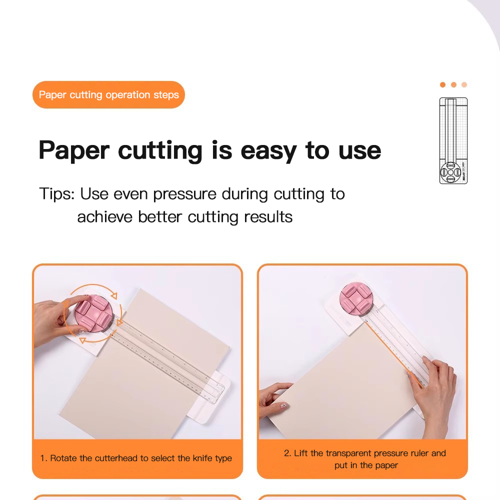 เครื่องตัดกระดาษขนาดเล็ก 1 ชิ้ - Art Craft In Paper บทวิจารณ์และราคา
