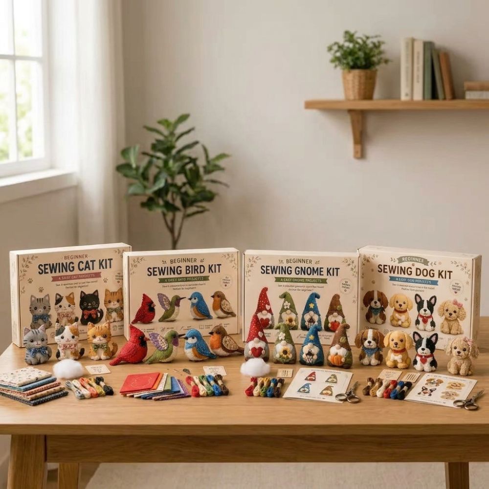 ชุดเย็บผ้า 3 มิติ แบบสำเร็จรูป - Art Craft Cat บทวิจารณ์และราคา