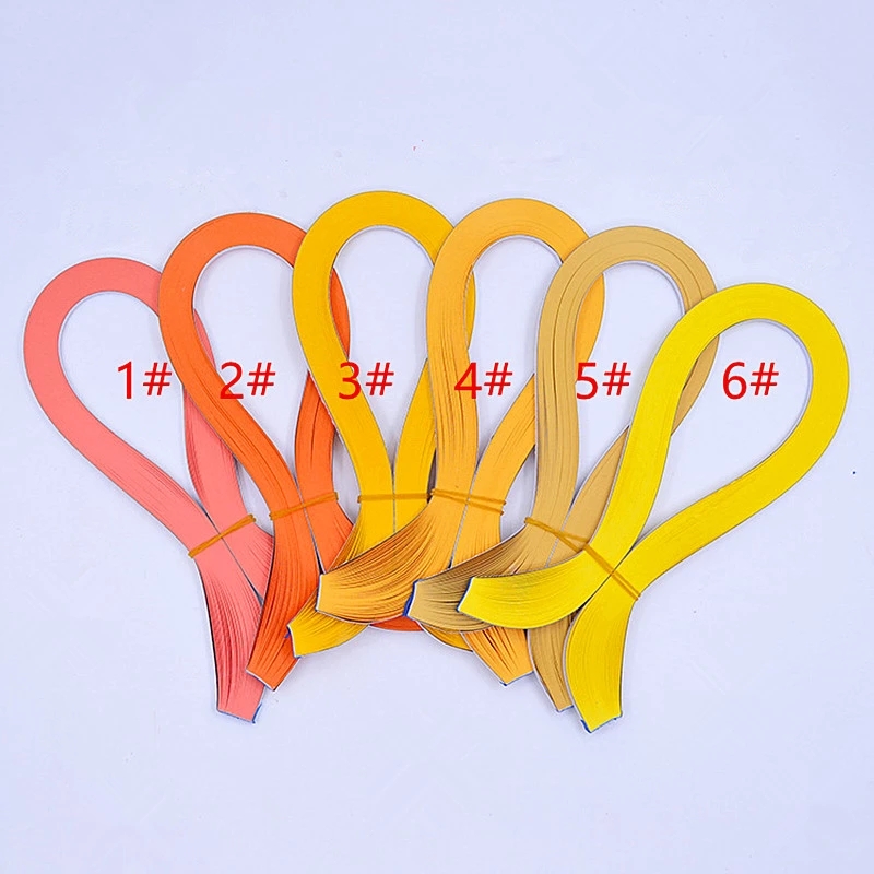 แถบกระดาษควิลลิ่งกว้าง 5 มม. ย - Quilling Paper Strips บทวิจารณ์และราคา