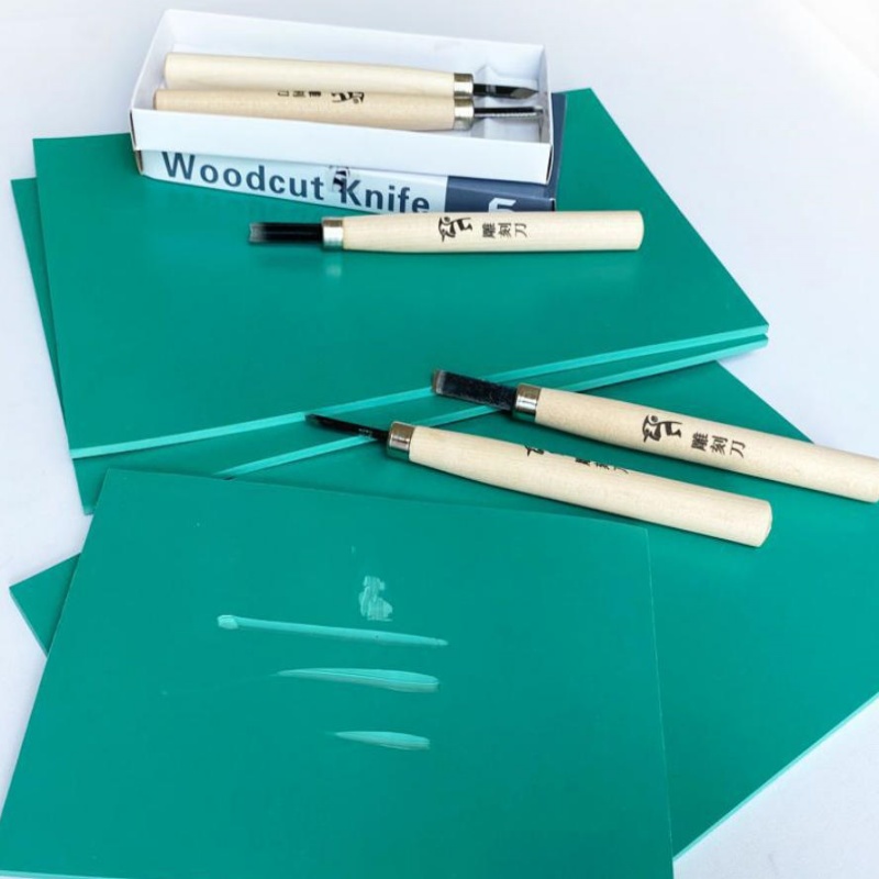 ชุดอุปกรณ์ทำตรายางสำหรับงานพิม - Lino Printing Block บทวิจารณ์และราคา