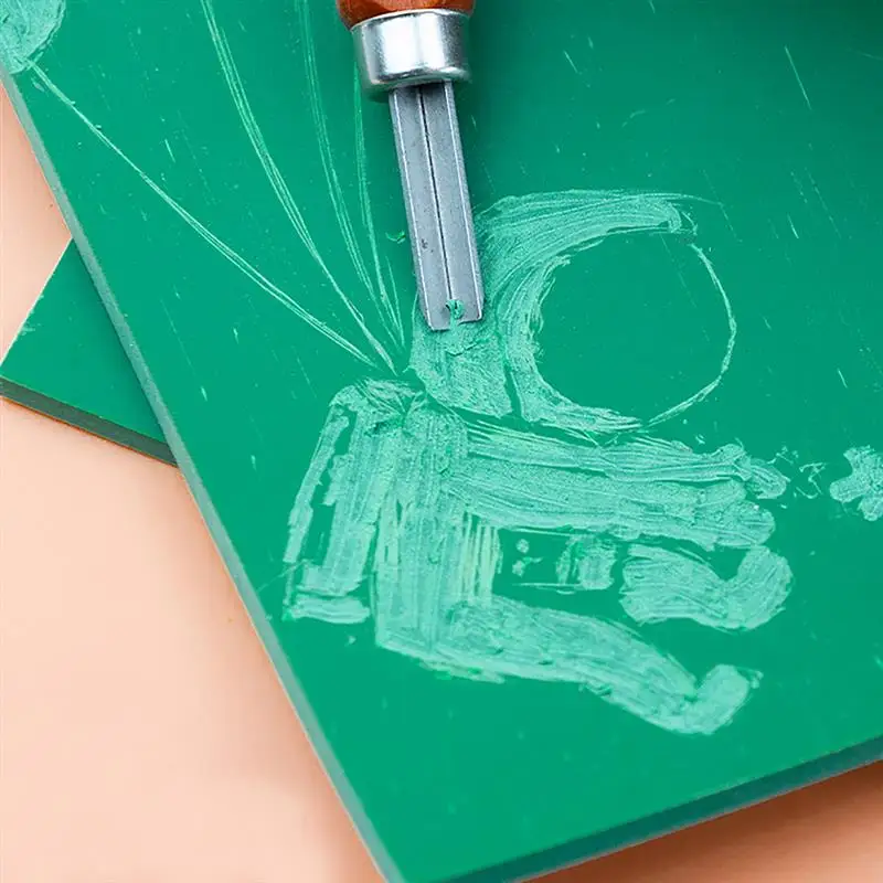 ชุดอุปกรณ์ทำตรายางสำหรับงานพิม - Lino Printing Block บทวิจารณ์และราคา