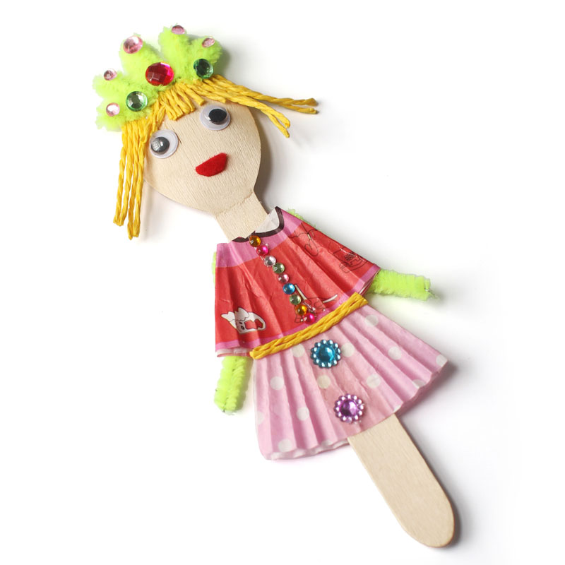 20 ชิ้น/ล็อต.ช้อนไม้ศิลปะและหั - Art Craft For Kindergarten บทวิจารณ์และราคา