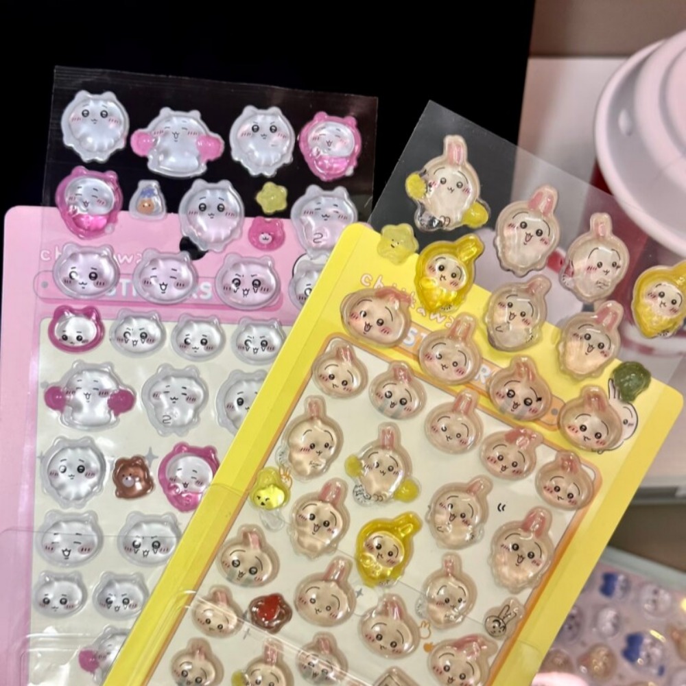 สติกเกอร์นูนลายชิคคาวะ 3 มิติ  - Art Craft Journal บทวิจารณ์และราคา
