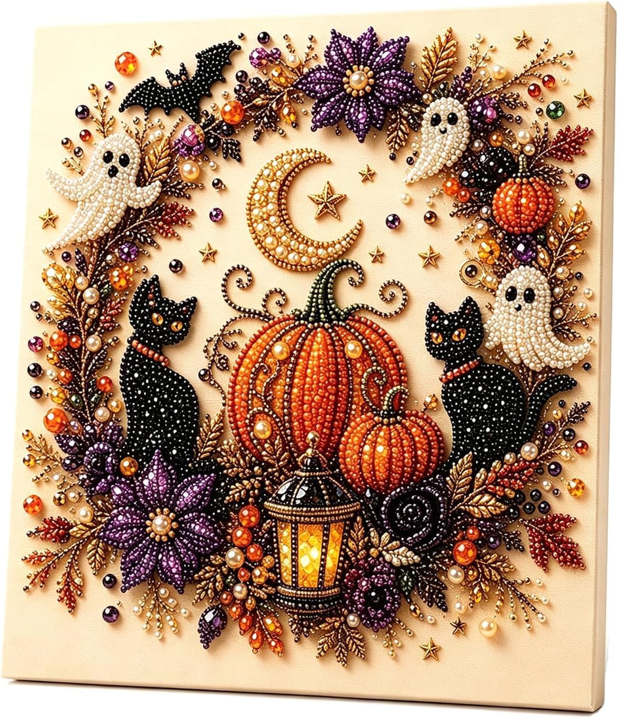 ชุดงานฝีมือไข่มุก 3D ลายผีฮาโล - Art Craft Halloween บทวิจารณ์และราคา