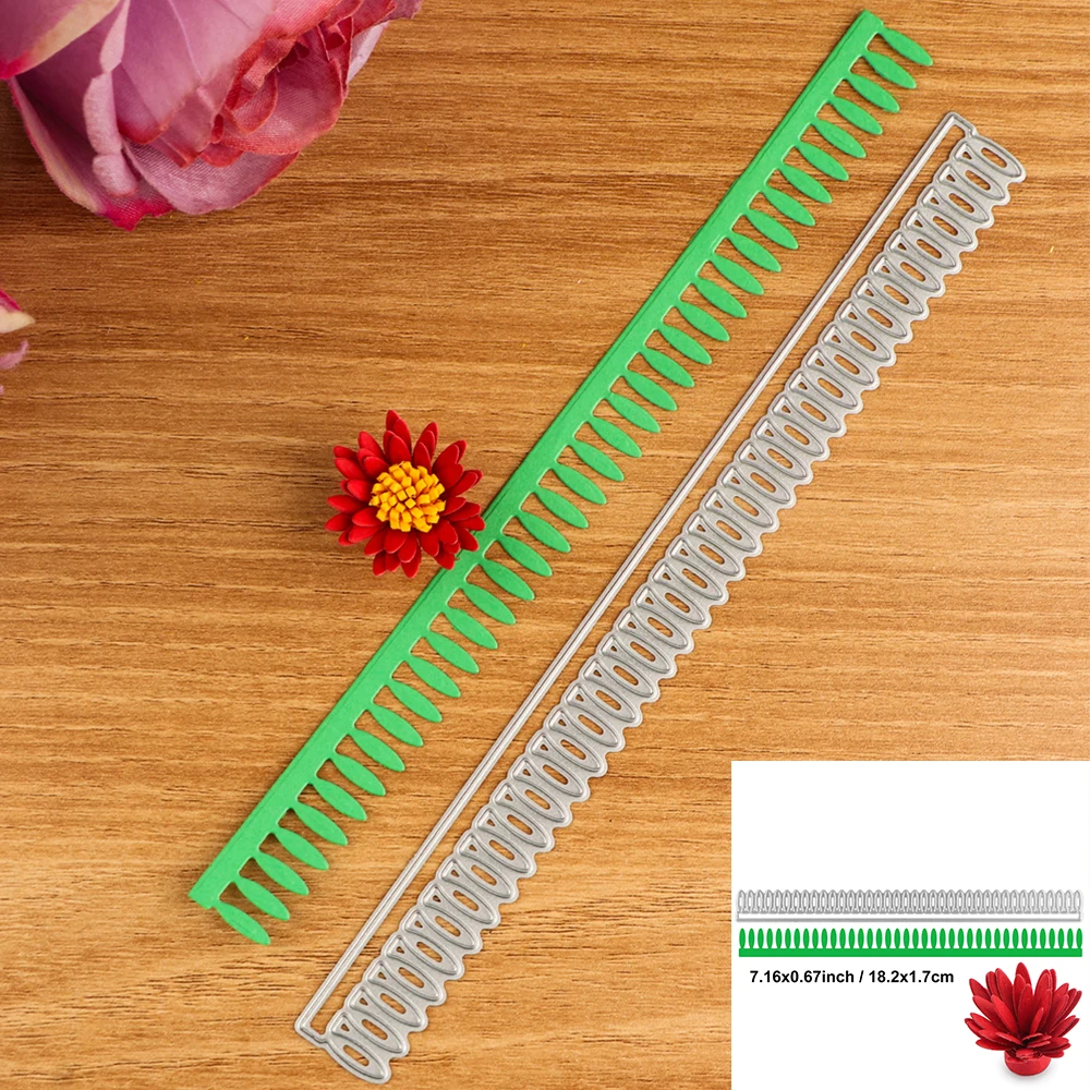 3D เกลียวดอกไม้ตัด Dies กลีบดอ - Quilling Paper Strips บทวิจารณ์และราคา