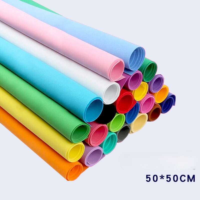 10 แผ่นหลากสี EVA โฟมกระดาษ 50 - Art Craft For Kindergarten บทวิจารณ์และราคา