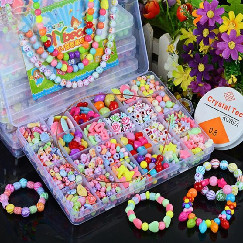 ชุดลูกปัด DIY สำหรับสาวๆชุดทำเ - Art Craft Kits For Kids บทวิจารณ์และราคา