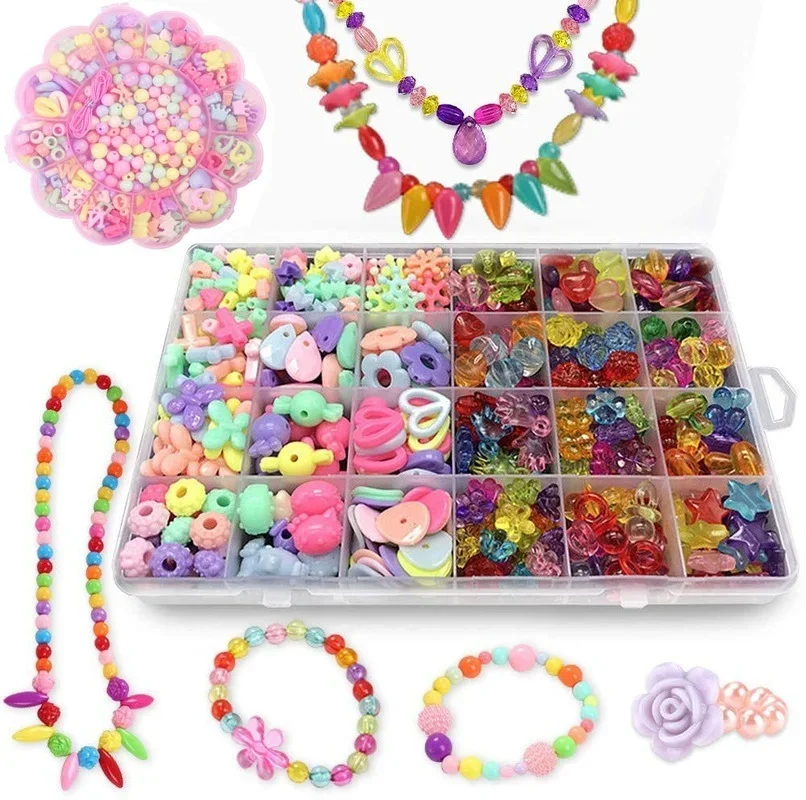 ชุดลูกปัด DIY สำหรับสาวๆชุดทำเ - Art Craft Kits For Kids บทวิจารณ์และราคา